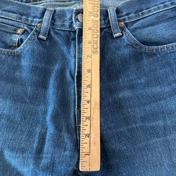 Polo Ralph Lauren Jeans Mens 33 Blue Varick Slim Straight Stretch Denim 33x30 - Picture 9 of 11